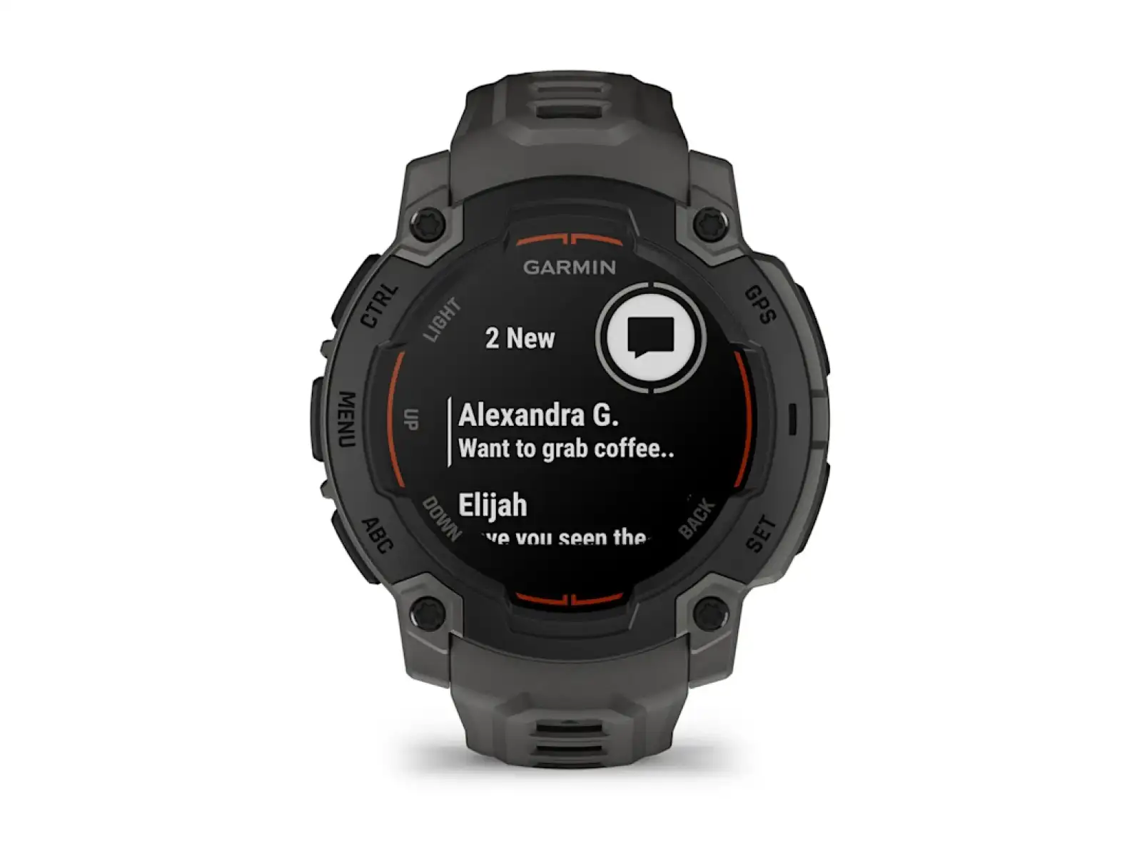 Garmin Instinct E 45 mm smart watch Black/Charcoal band