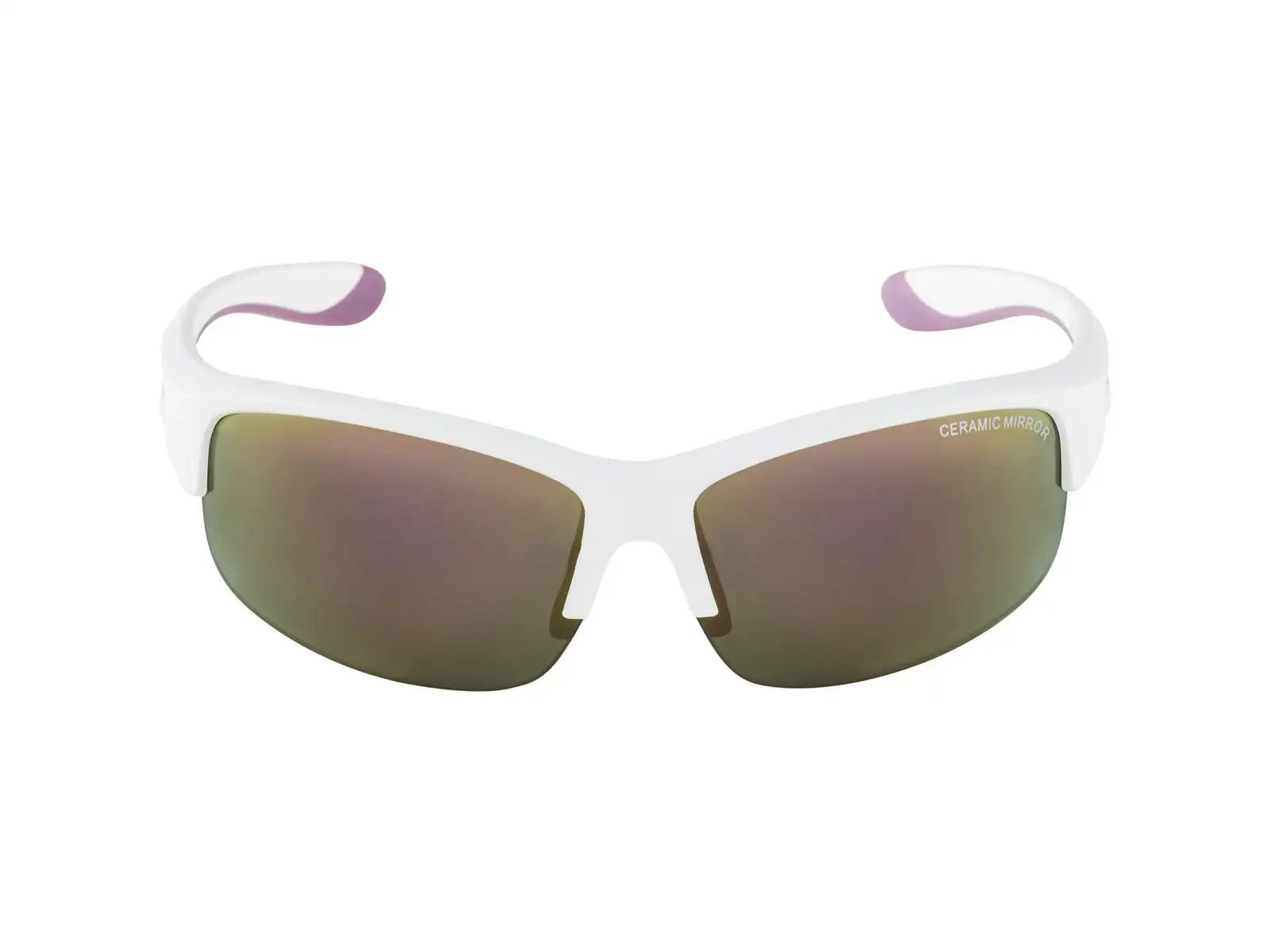 Alpina Flexxy Youth JR children's glasses White-Purple Matt/Pink mirror