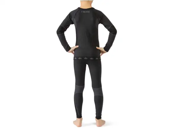 Viking Riko children's base layer set Black