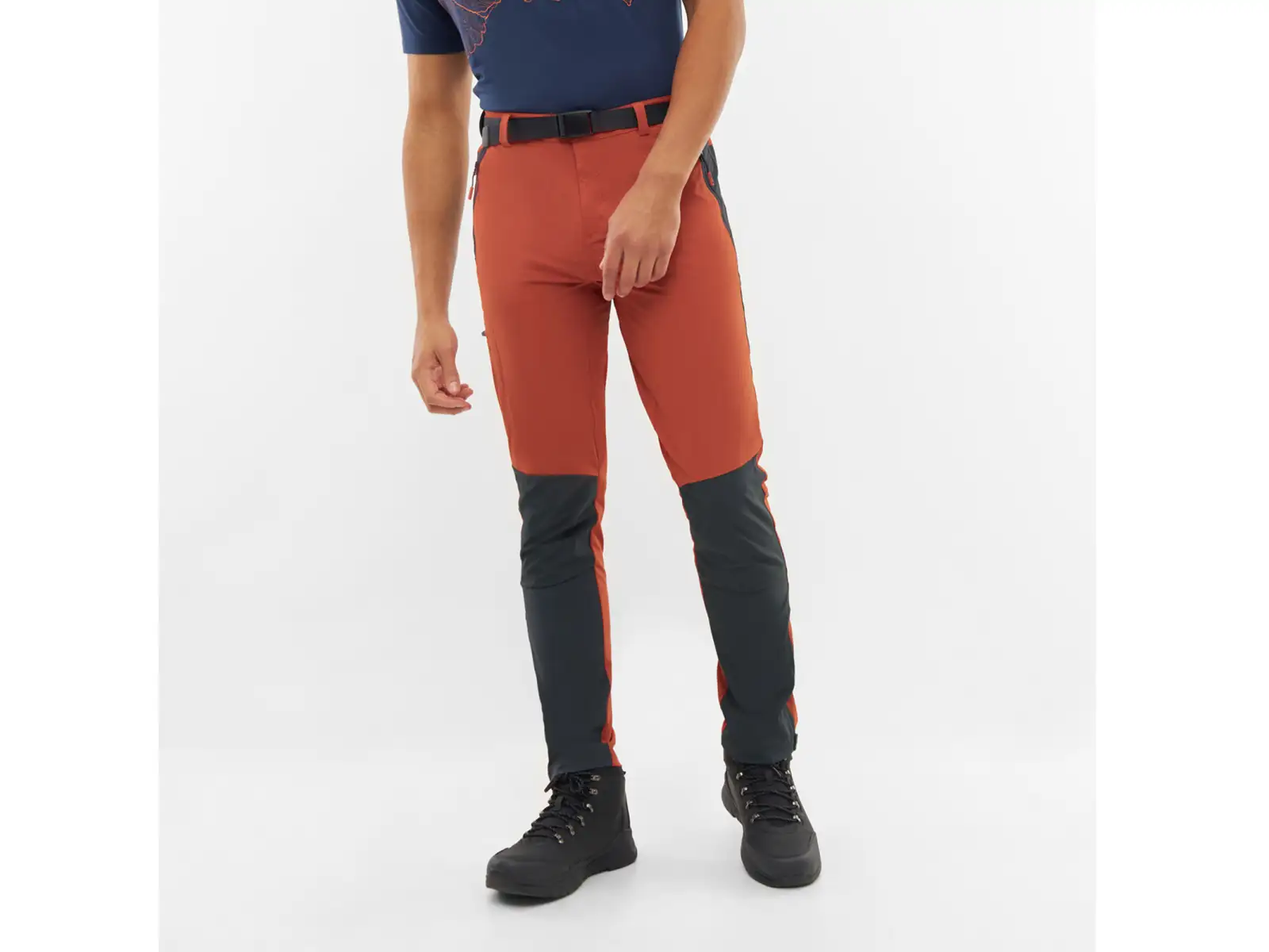 Viking Sequoia men's pants orange/navy