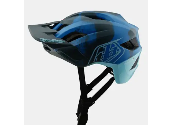 Troy Lee Designs Flowline SE Badge helmet Camo Blue