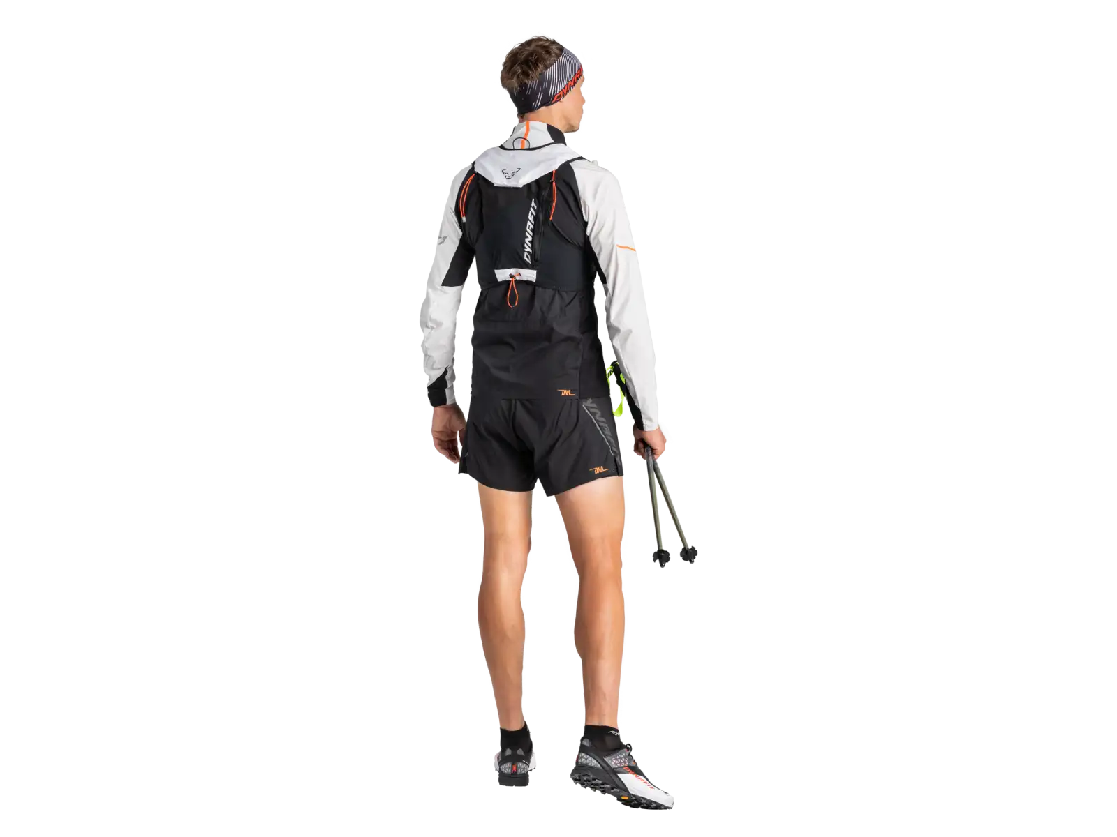 Dynafit DNA Split 2-in-1 men's racing running shorts Black Out/0520