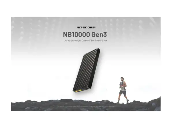 Nitecore high-performance Powerbank NB10000 Gen3