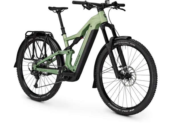 Focus THRON 7 EQP 800Wh full-suspension e-bike Mintgrey / Artichokegreen