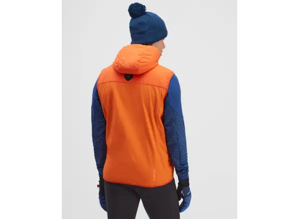 Silvini Polaro men's ski touring vest Tiger/Blue
