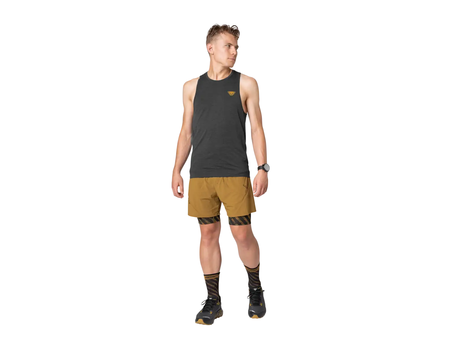 Dynafit Trail men's running sleeveless shirt Black Out
