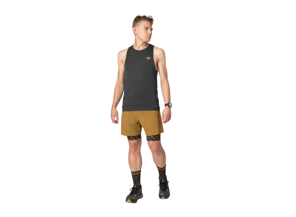 Dynafit Trail men's running sleeveless shirt Black Out