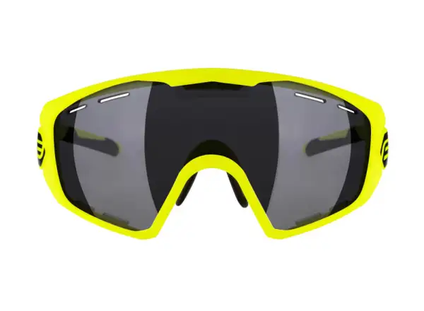 Force Ombro Plus cycling glasses fluo/black laser lenses