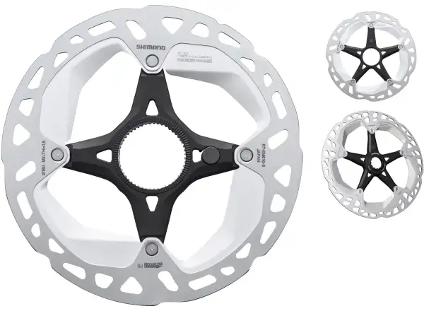 Shimano RT-EM810 brake rotor for E-Bike 160 mm, center lock, inner lock ring