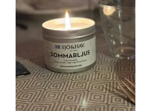 Sjö&Hav citronella candle against mosquitoes 200g