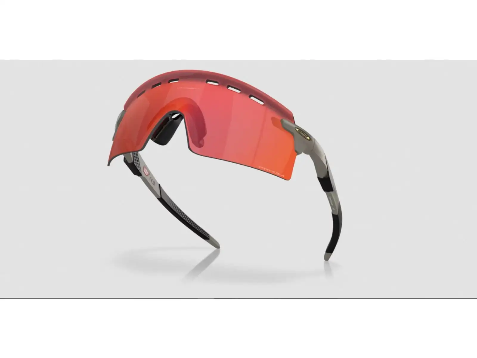 Oakley Encoder Strike Vented sunglasses Matte Onyx/Prizm Trail Torch