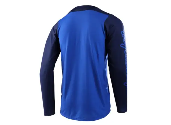 Troy Lee Designs Skyline men's long sleeve jersey Mono True Blue