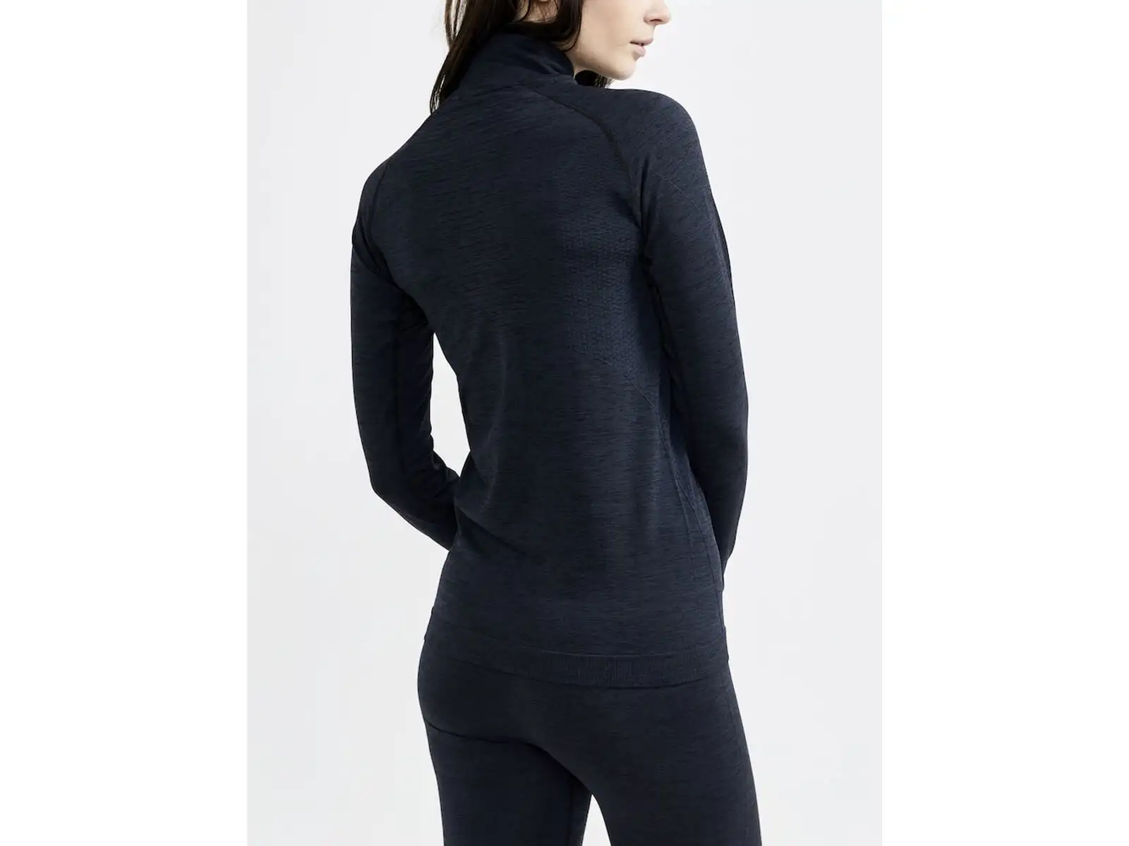 Craft CORE Dry Active Comfort Zip women's long sleeve shirt black
