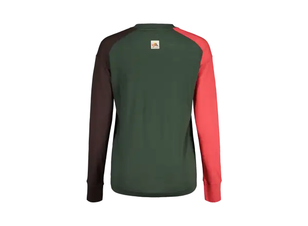 Maloja LixibergM. women's long sleeve t-shirt Deep forest multi