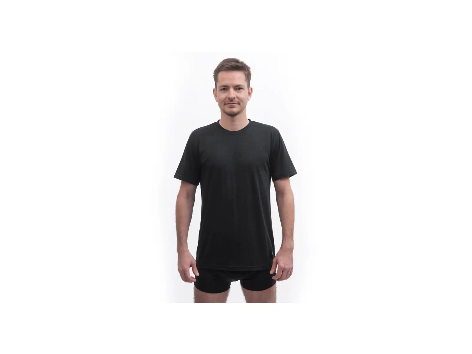 Sensor Merino Cordura men's shirt short sleeve black