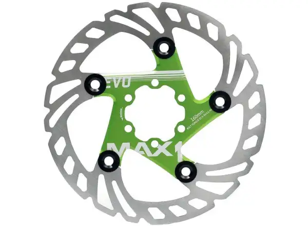 MAX1 Evo brake disc 160 mm green