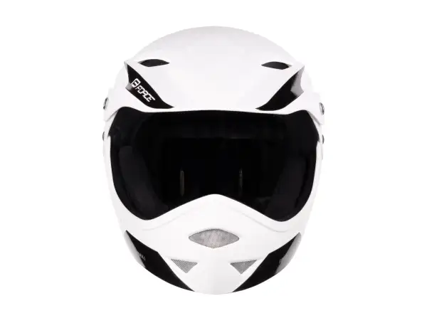 Force Downhill Junior helmet white matte