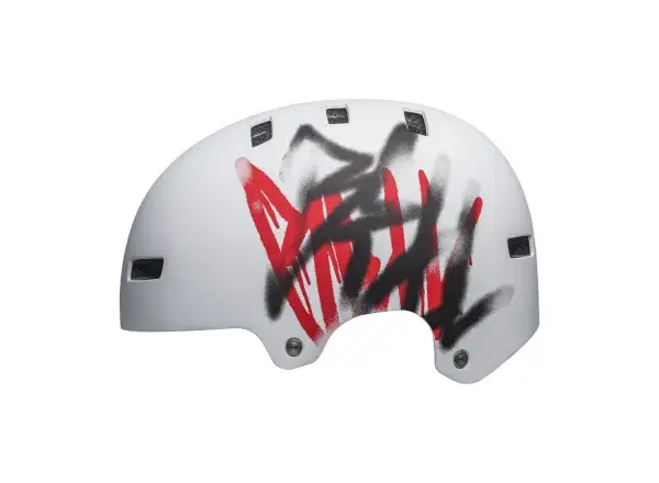 Bell Local helmet Mat White Scribble