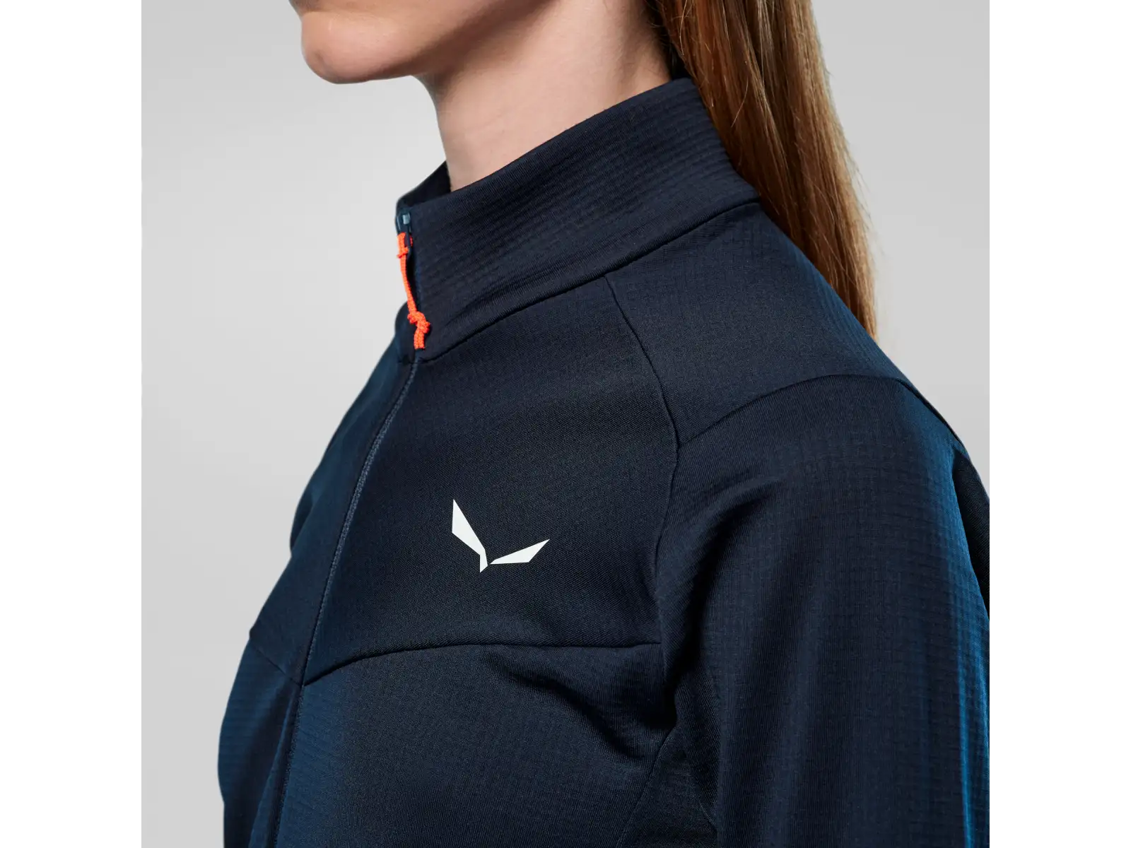 Salewa Puez Cammino Polarlite Half-Zip women's sweatshirt Navy Blazer