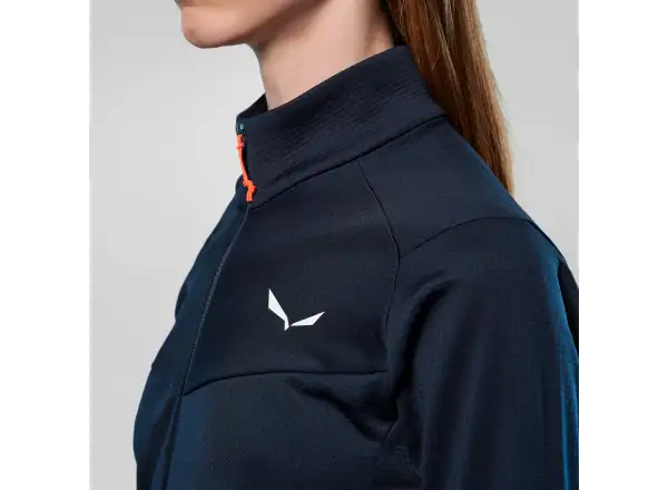 Salewa Puez Cammino Polarlite Half-Zip women's sweatshirt Navy Blazer