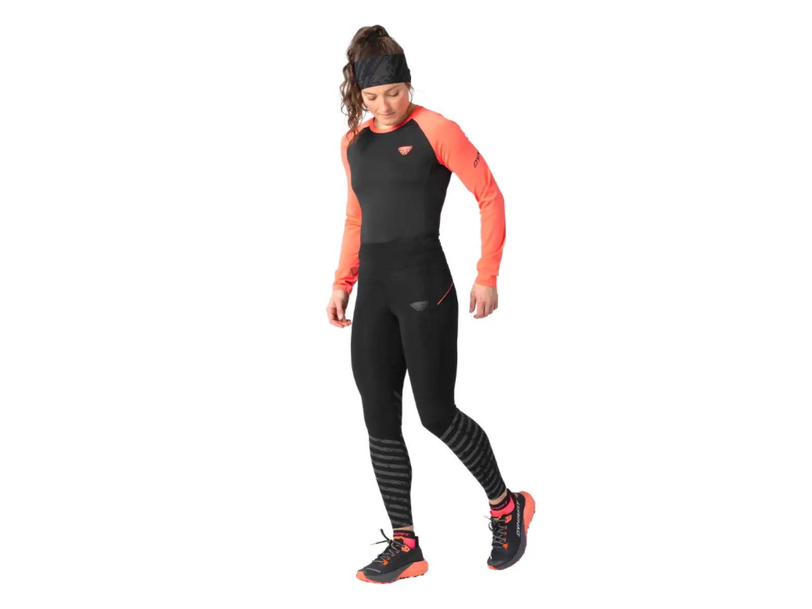Dynafit Trail Reflective women's leggings Black Out
