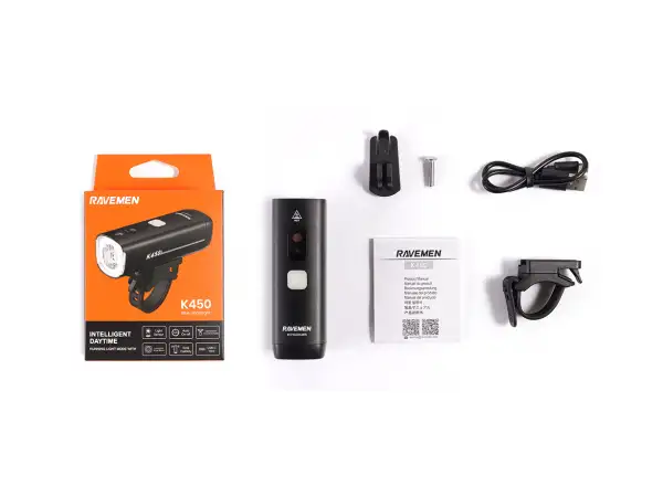 Ravemen K450 front light Black