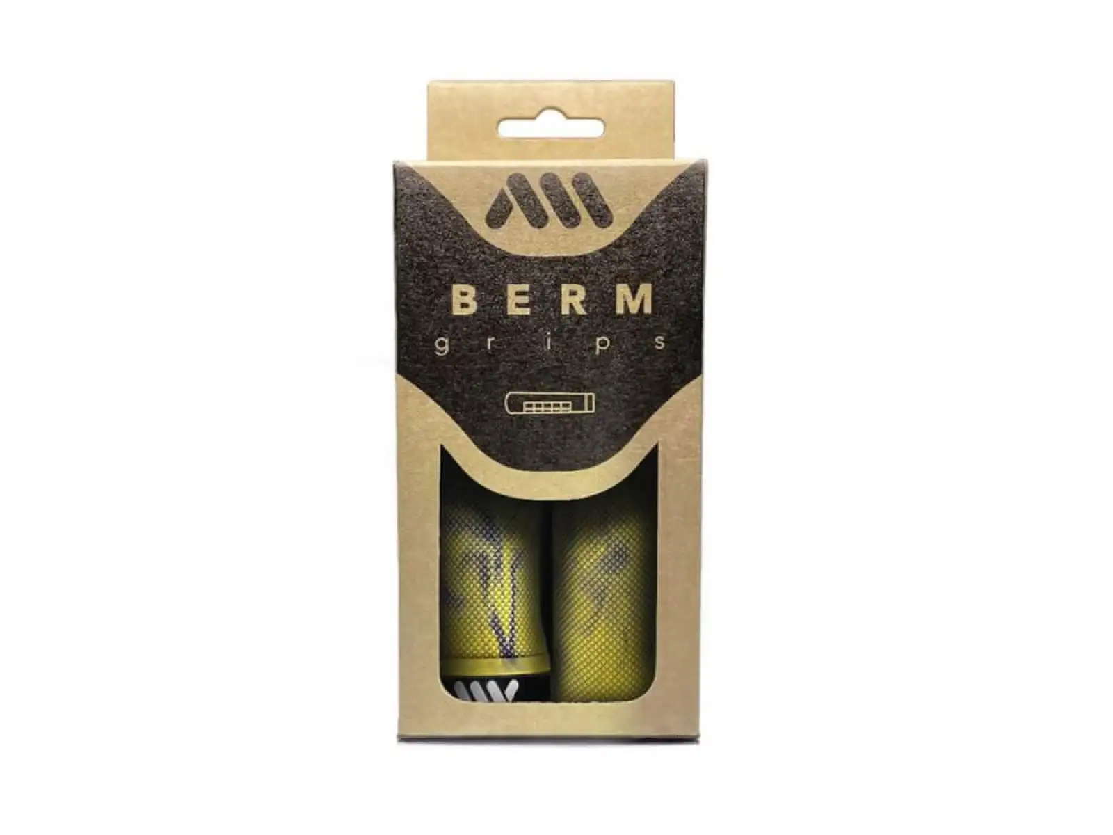 All Mountain Style Berm grips Yellow Camo