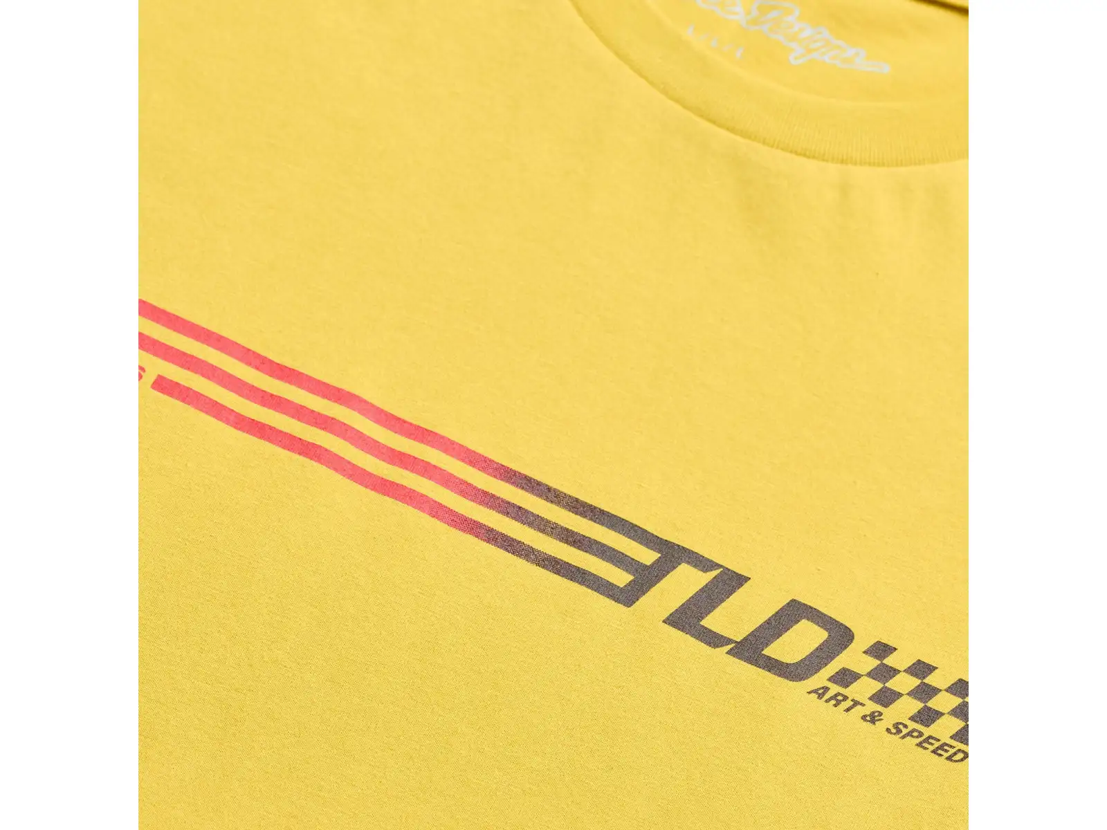 Troy Lee Designs Stripes men's T-shirt short sleeve Butter