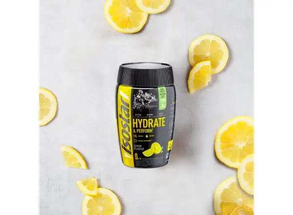 Isostar Hydrate & Perform isotonic drink 400 g lemon
