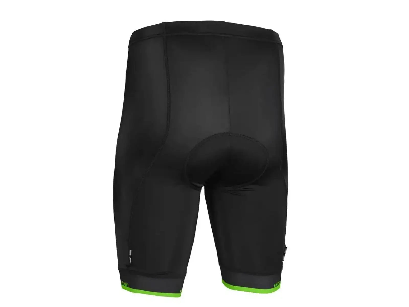 Etape Elite men's shorts with padding black/green