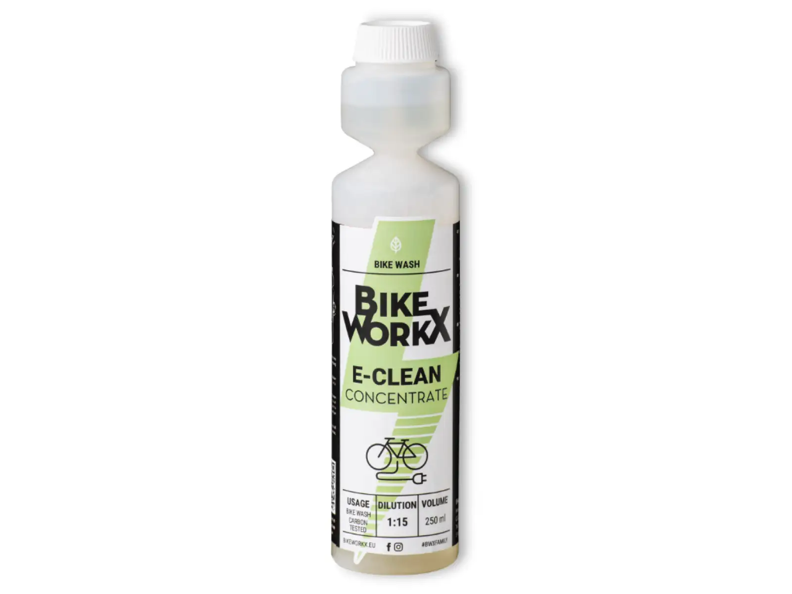 BikeWorkx E-Clean Concentrate Set dispenser 250ml/spray 500ml