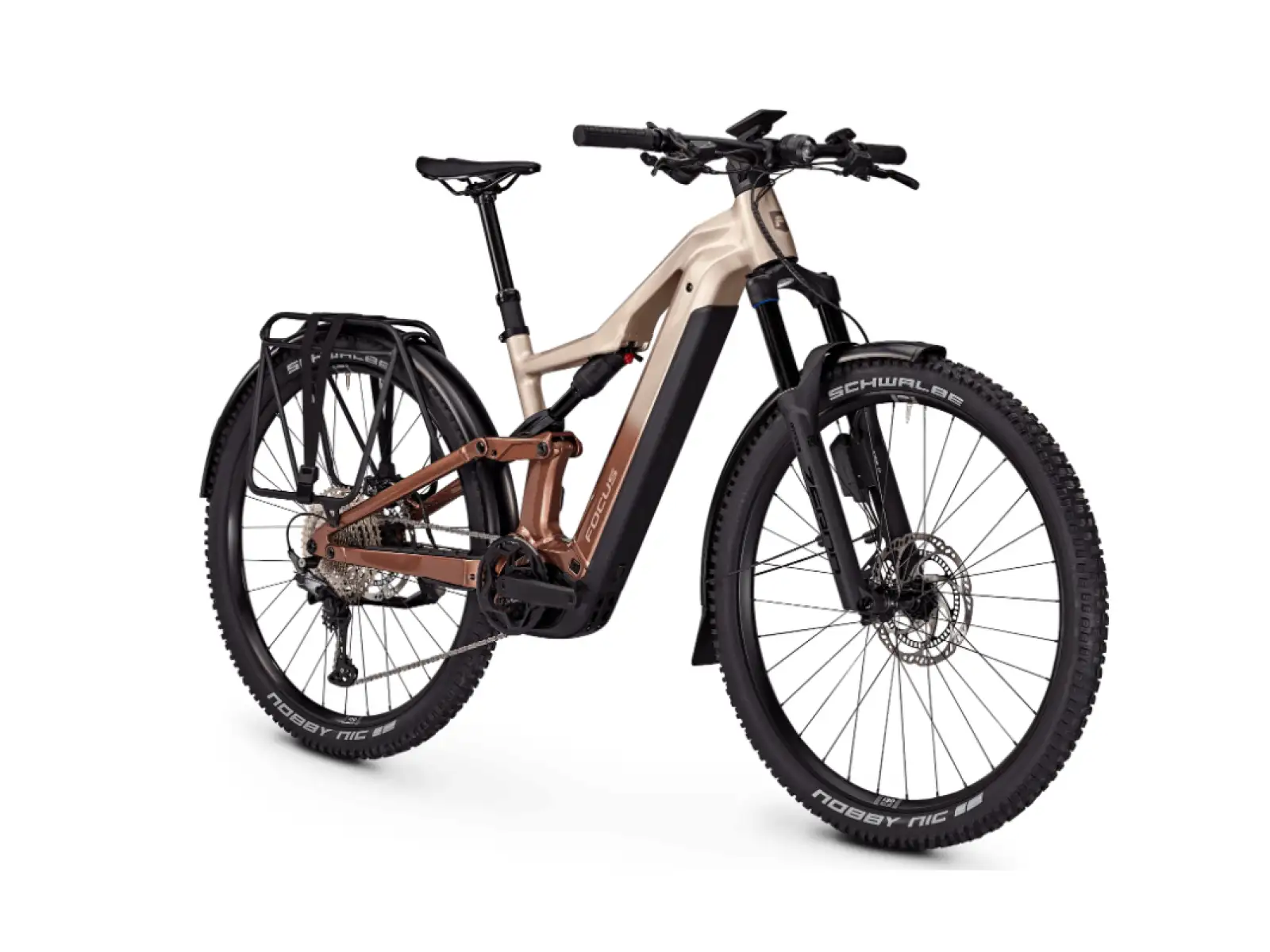 Focus Thron2 6.8 EQP ABS electric mountain bike 600 Wh Adamantsilver/Platinumbronze