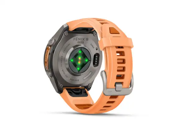 Garmin Fénix 9 Pro inReach 43 mm smart watch Carbon gray DLC Titanium Black/Pebble gray
