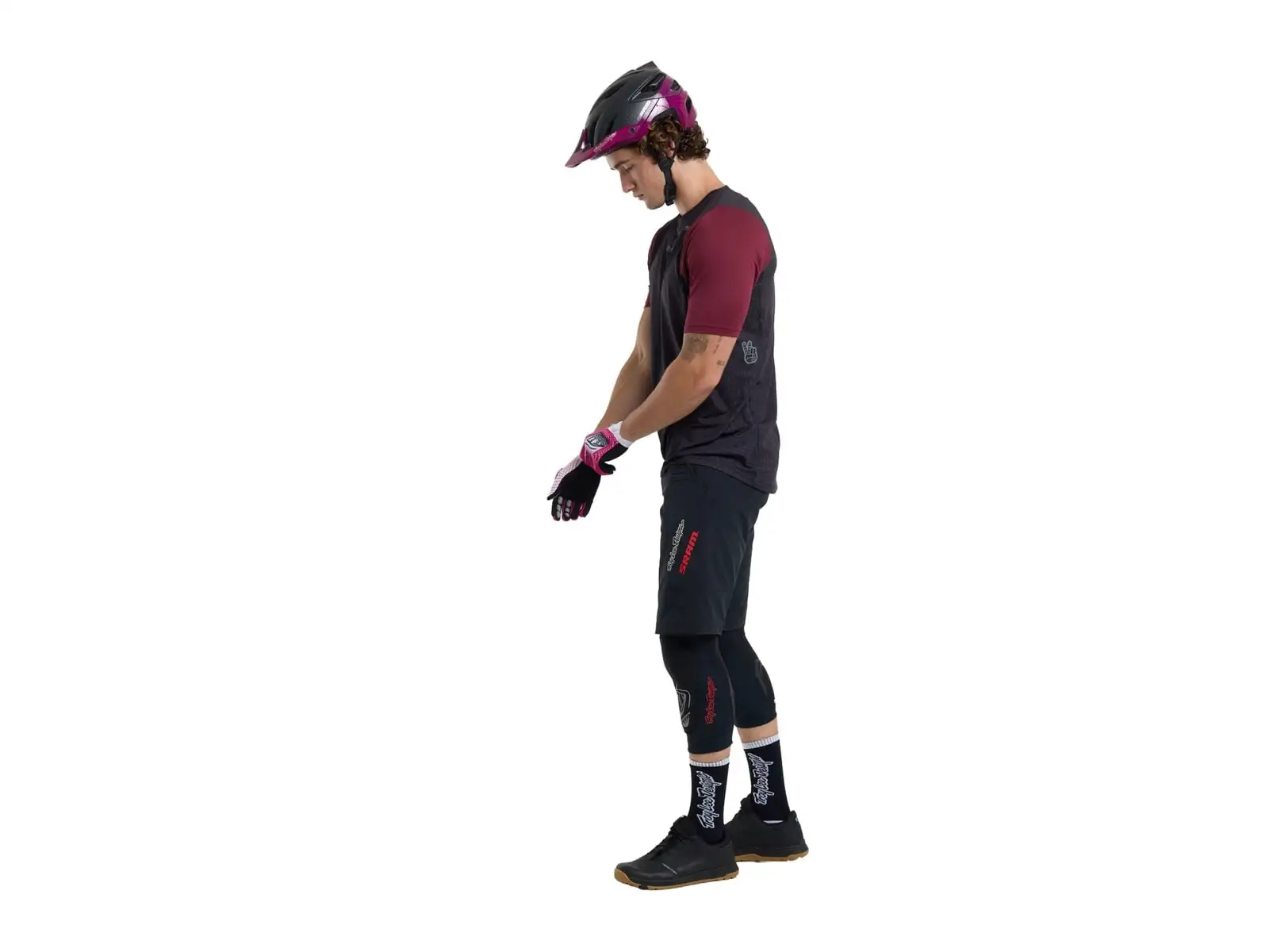 Troy Lee Designs x SRAM Skyline men's shorts without liner Black