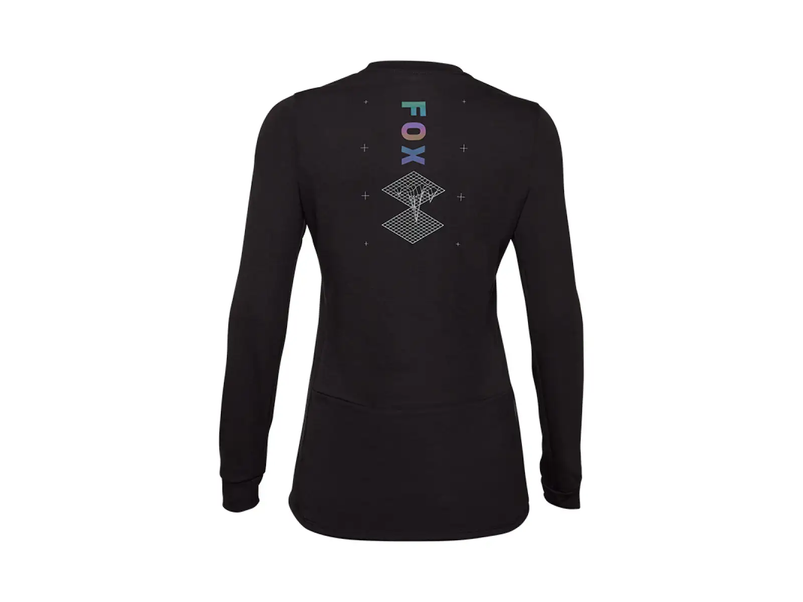 Fox Ranger Dr Md Lunar women's long-sleeve jersey Black