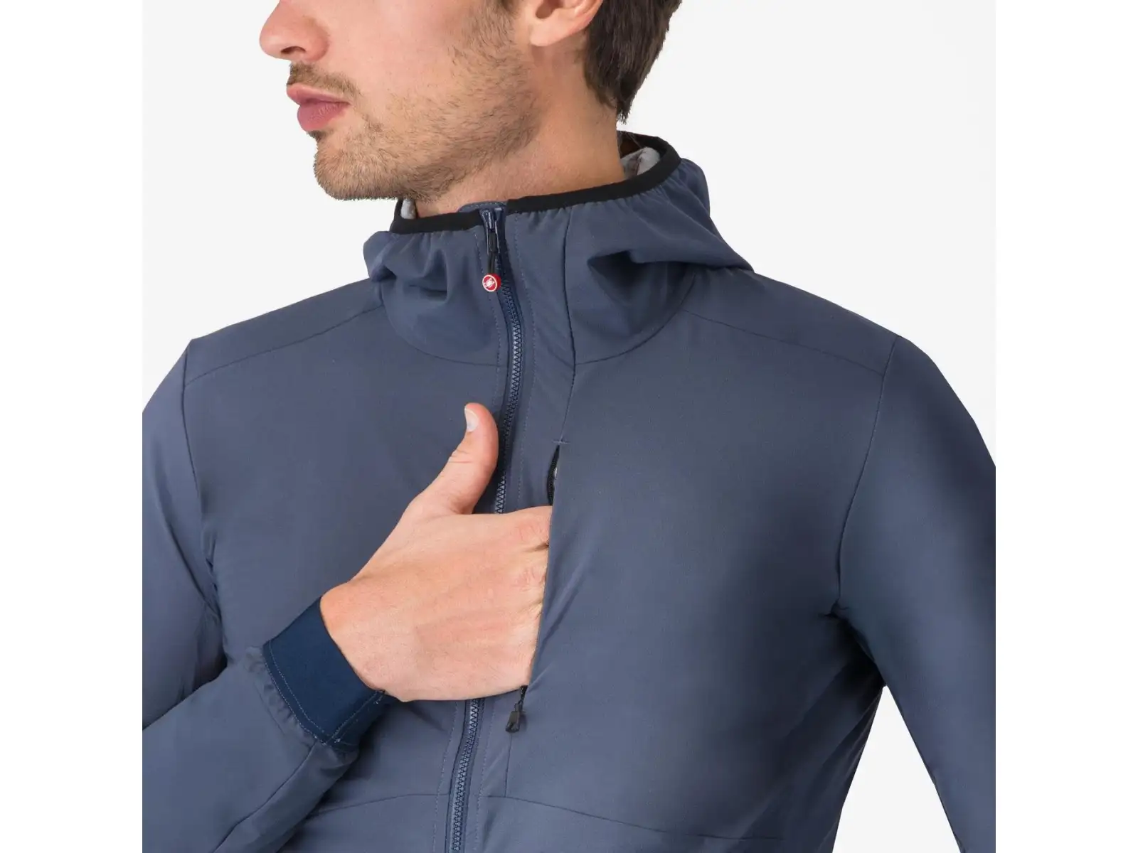 Castelli Fly Unltd Jacket men's jacket Dark Steel Blue