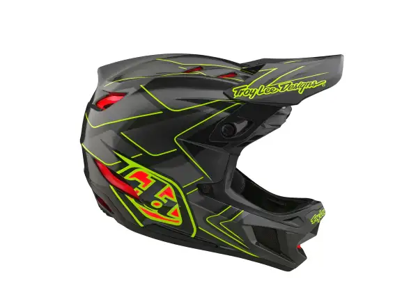 Troy Lee Designs D4 Composite Ghostwing helmet Gray