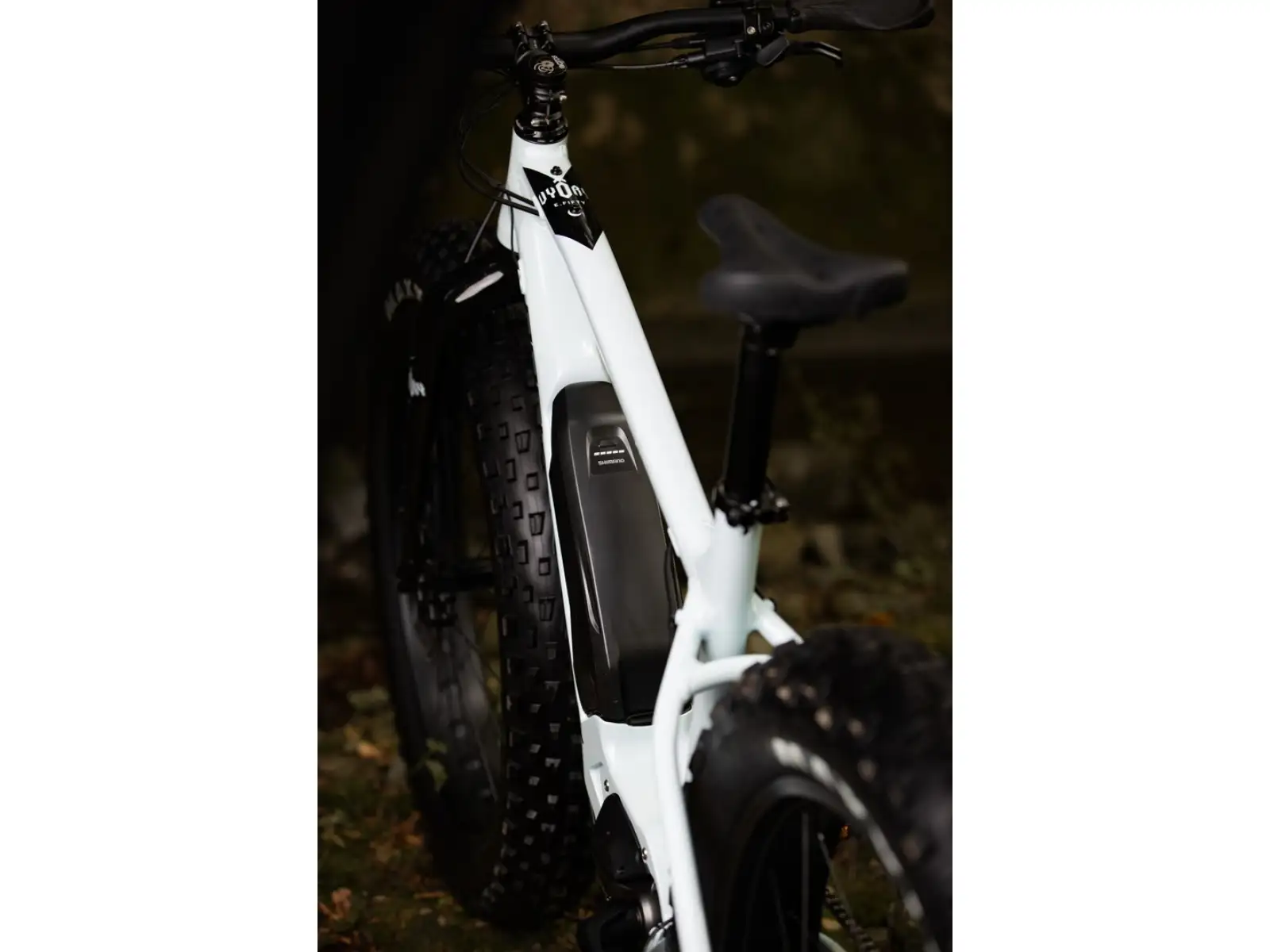 Rock Machine VYÖRY e50 S fatbike e-bike Gloss White/Black SAMPLE