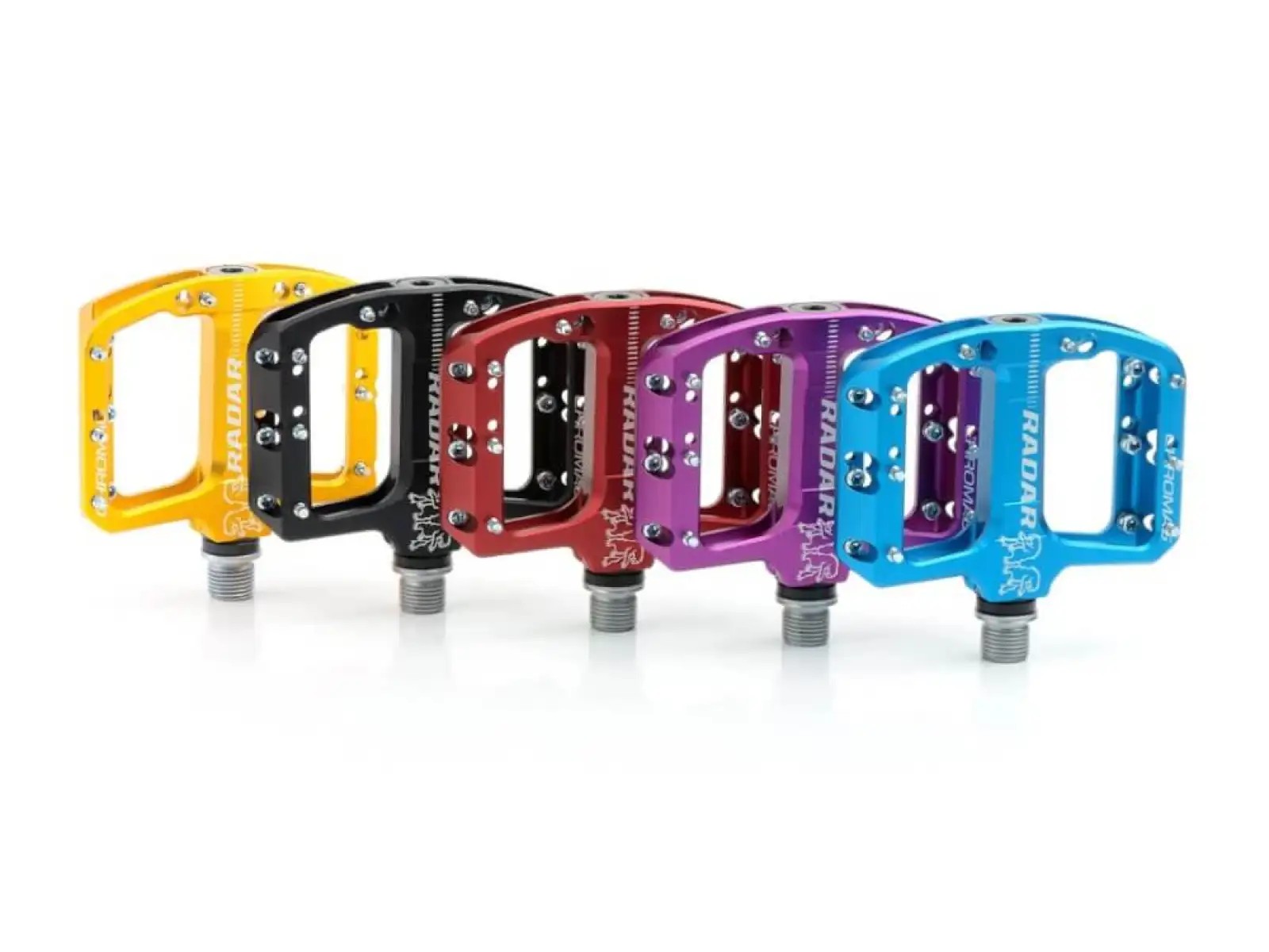 Chromag Radar platform pedals Gold