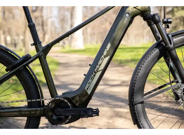 Rock Machine eBlizz B70T mountain e-bike Gloss Dark Forest