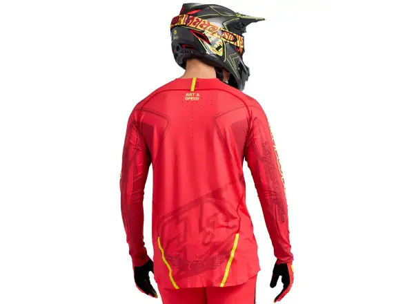 Troy Lee Designs Sprint Ultra Ghostwing men's jersey long sleeve Infra Red