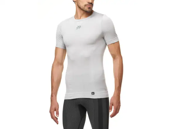 SIXS TS1 V2 functional shirt short-sleeve silver/white