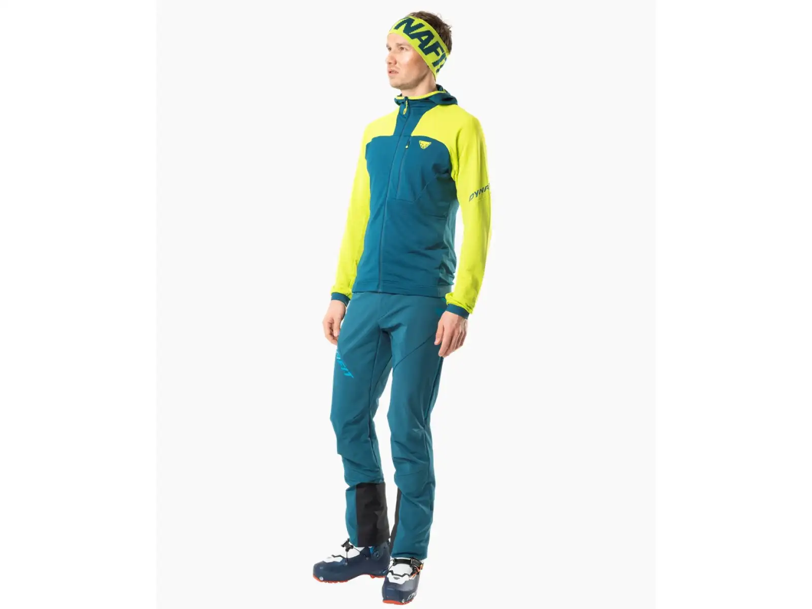 Dynafit Speed Polartec Hooded men's jacket Storm Blue