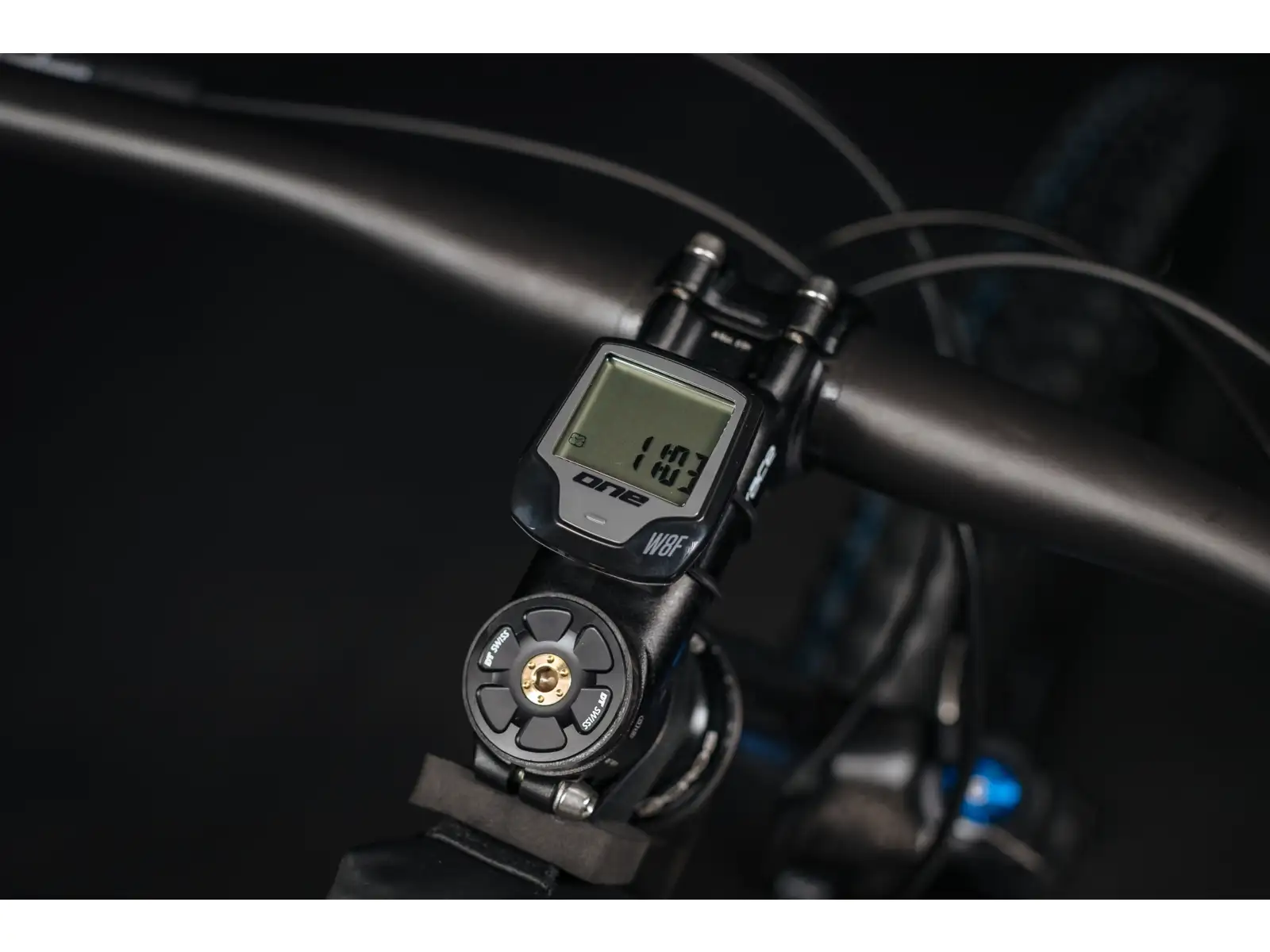 One Bikeparts C.Comp 8 Wireless bike computer black/grey