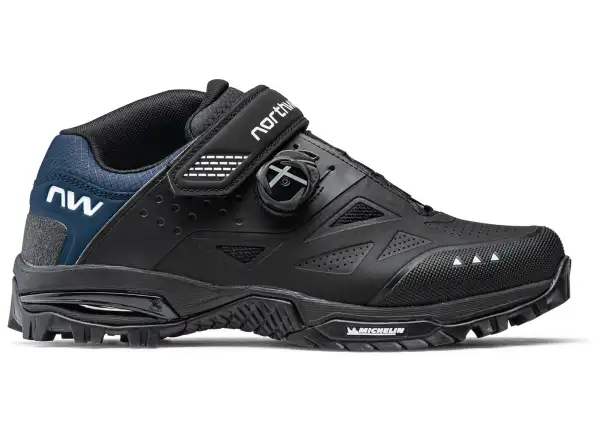 Northwave Enduro Mid 2 men's MTB shoes Black/Deep Blue