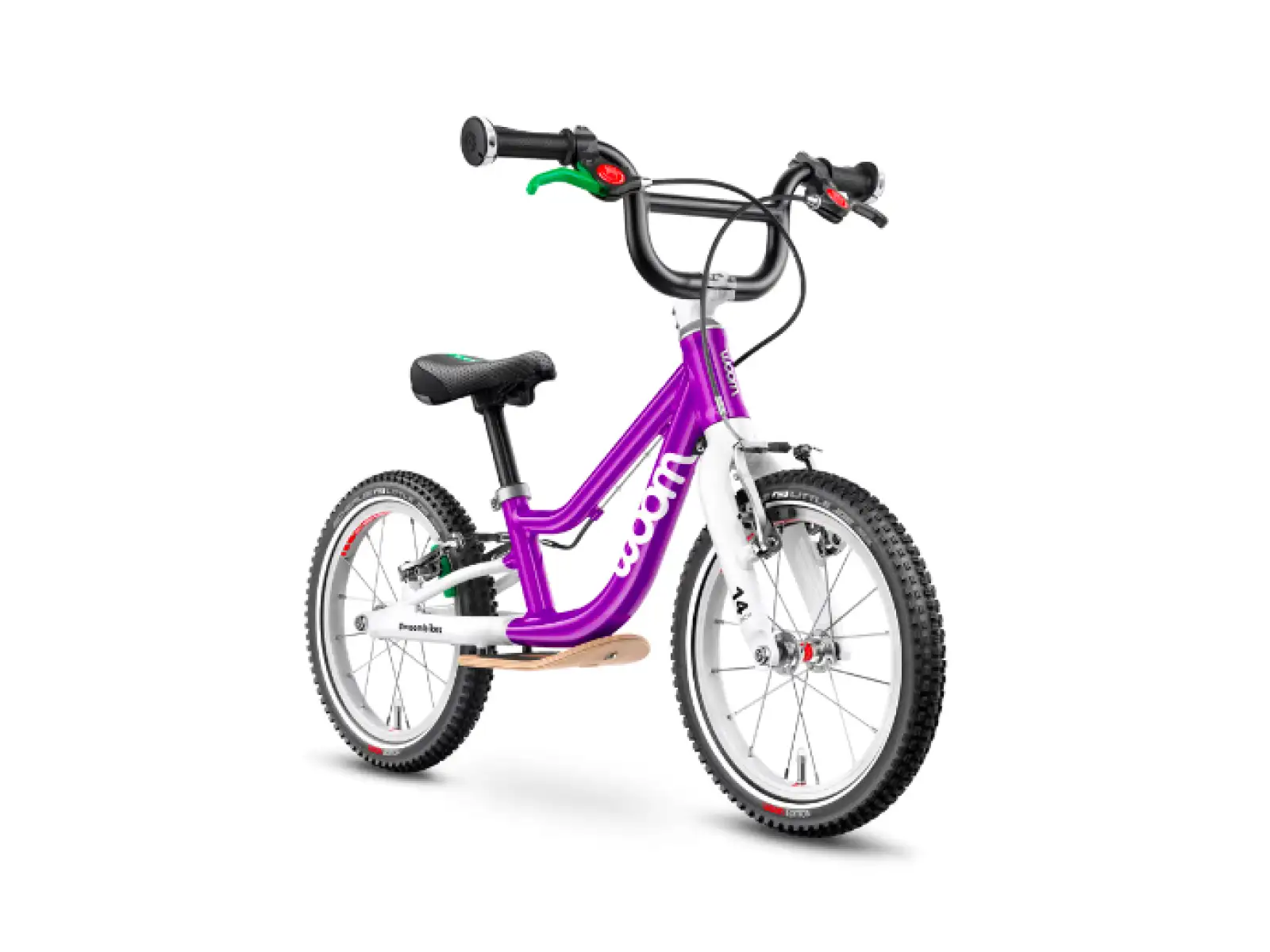 Woom 1 Plus Purple Haze 14 children's balance bike