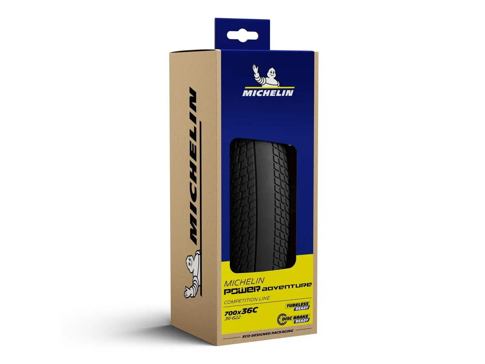Michelin Power Adventure TS TLR Competition Line 700x30C gravel tire kevlar Black