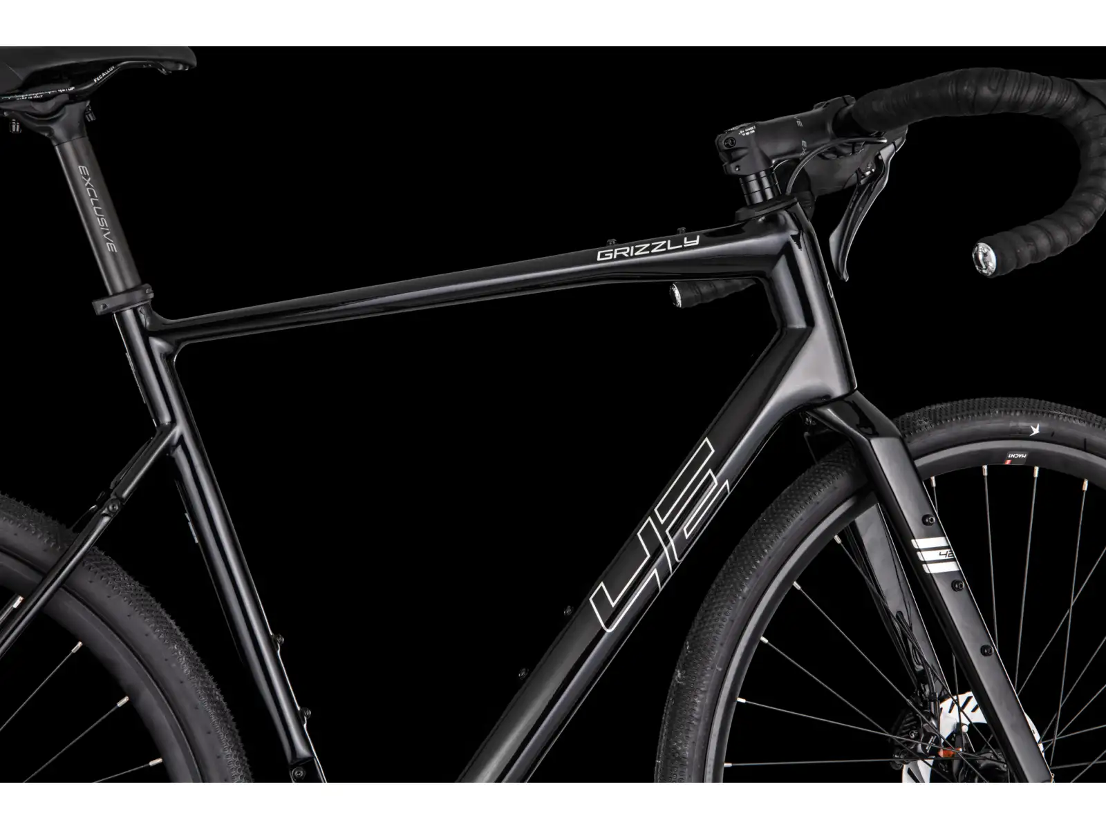 4Ever Grizzly Elite gravel bike black