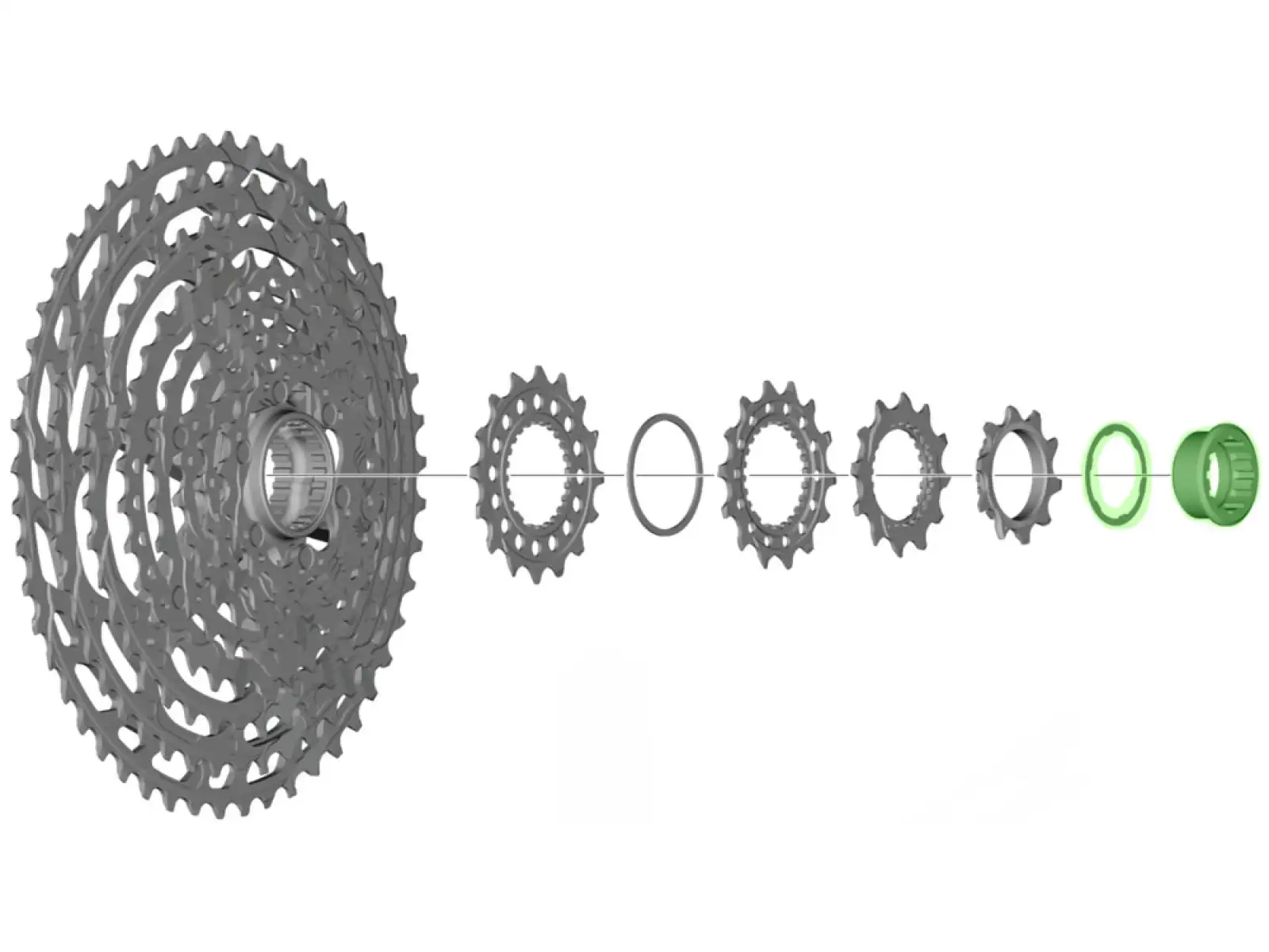 Shimano CS-M9100 Cassette Lock Ring – Y1X498010