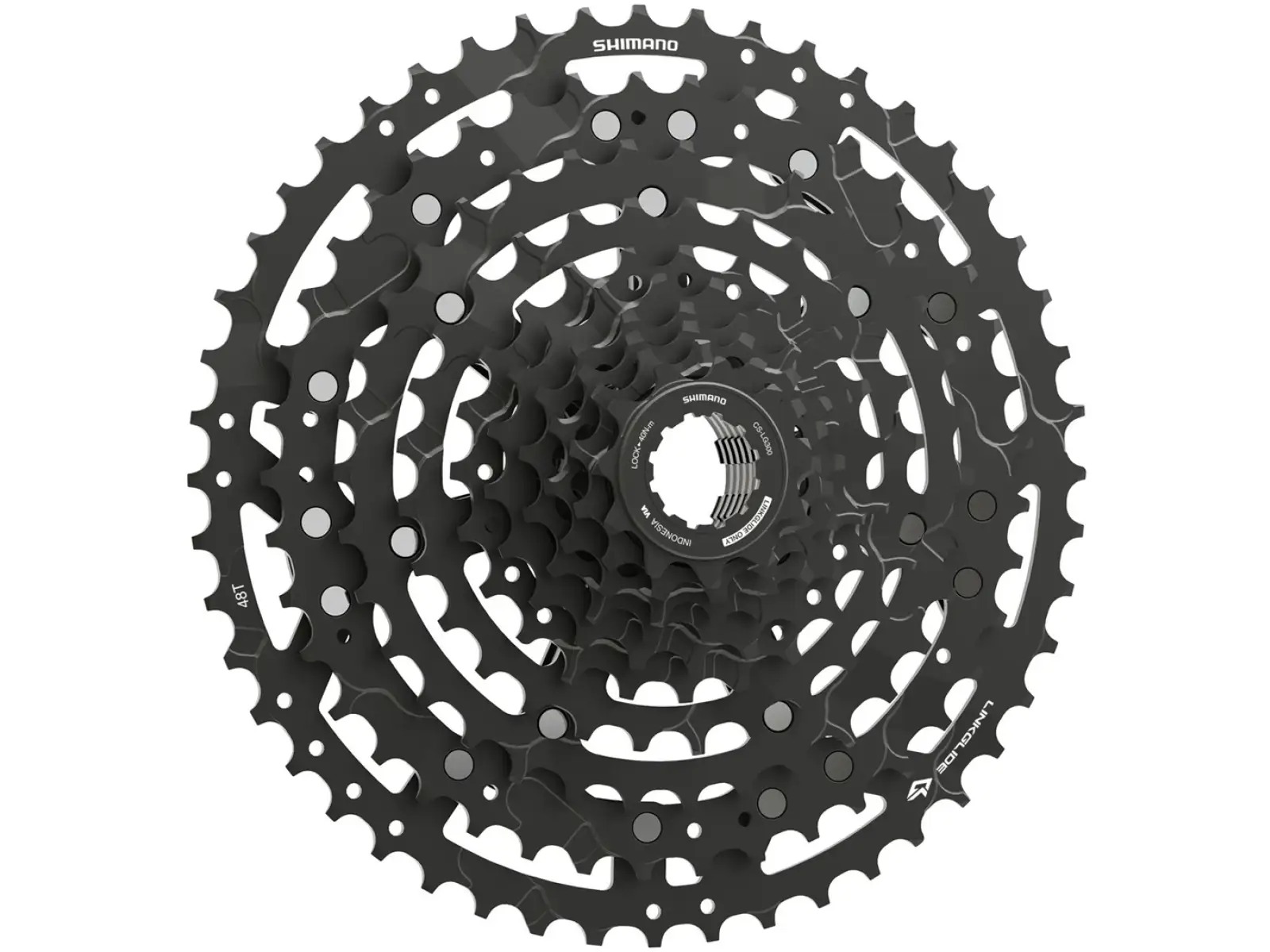 Shimano CUES CS-LG300-10 Linkglide 10-speed Cassette